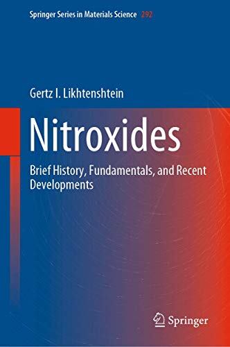 Imagen de archivo de Nitroxides. Brief History, Fundamentals, and Recent Developments. a la venta por Gast & Hoyer GmbH