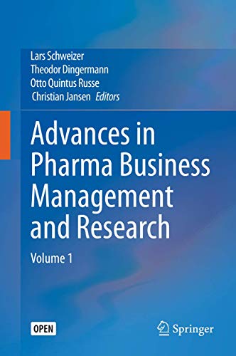 9783030359171: Advances in Pharma Business Management and Research: Volume 1