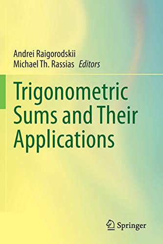 Beispielbild fr Trigonometric Sums and Their Applications zum Verkauf von Revaluation Books