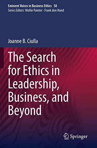 Stock image for The Search for Ethics in Leadership, Business, and Beyond for sale by Blackwell's