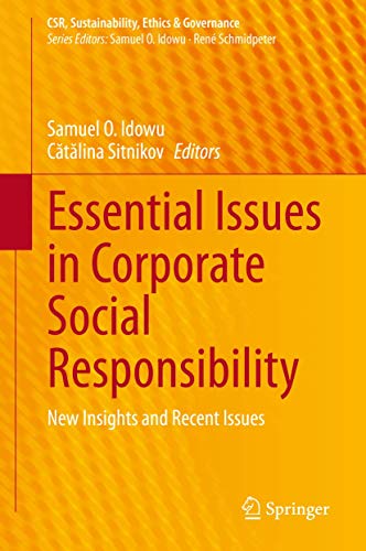 Stock image for Essential Issues in Corporate Social Responsibility. New Insights and Recent Issues. for sale by Gast & Hoyer GmbH