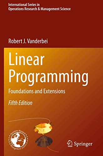 Stock image for Linear Programming: Foundations and Extensions for sale by Romtrade Corp.