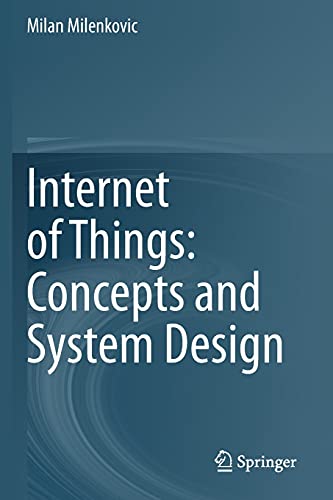 Imagen de archivo de Internet of Things: Concepts and System Design a la venta por medimops