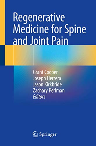 Beispielbild fr Regenerative Medicine for Spine and Joint Pain zum Verkauf von Blackwell's
