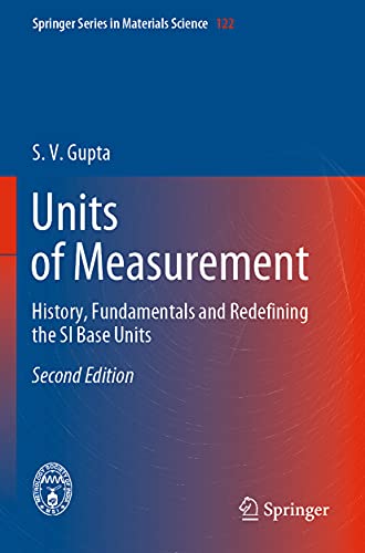 9783030439712: Units of Measurement: History, Fundamentals and Redefining the SI Base Units: 122 (Springer Series in Materials Science)