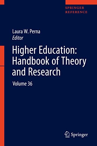 Beispielbild fr Higher education: Handbook of theory and research. Volume 36. zum Verkauf von Gast & Hoyer GmbH