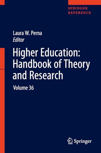 9783030440060: Higher Education: Handbook of Theory and Research: Volume 36 (Higher Education: Handbook of Theory and Research, 36)