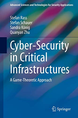 Beispielbild fr Cyber-Security in Critical Infrastructures. A Game-Theoretic Approach. zum Verkauf von Antiquariat im Hufelandhaus GmbH  vormals Lange & Springer