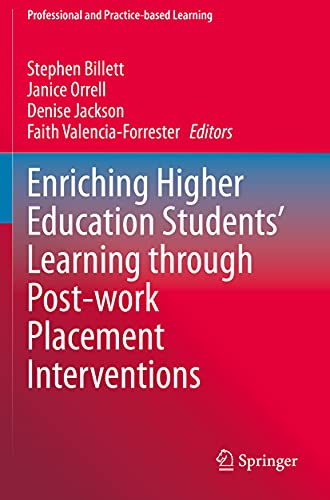 9783030480646: Enriching Higher Education Students' Learning through Post-work Placement Interventions