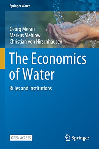 9783030484873: The Economics of Water: Rules and Institutions (Springer Water)