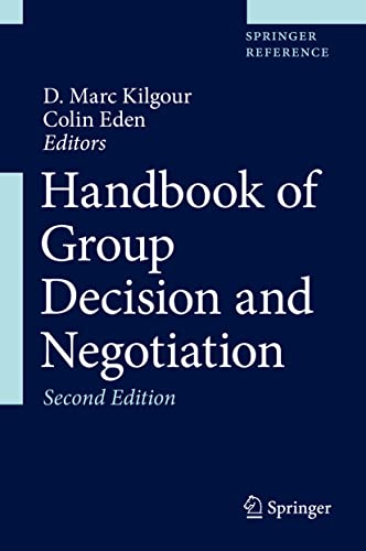 9783030496289: Handbook of Group Decision and Negotiation