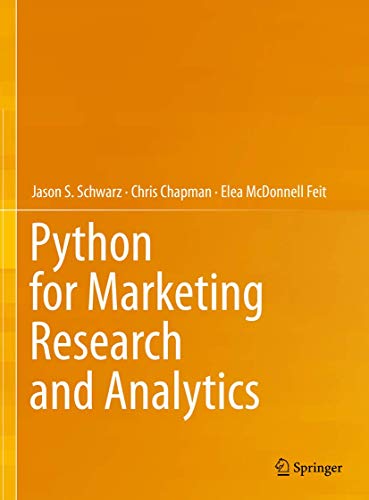 9783030497194: Python for Marketing Research and Analytics