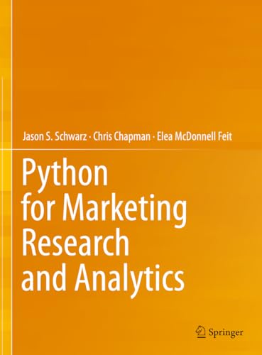 Stock image for Python for Marketing Research and Analytics for sale by GF Books, Inc.
