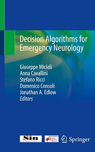 Stock image for DECISION ALGORITHMS FOR EMERGENCY NEUROLOGY (PB 2021) for sale by Basi6 International