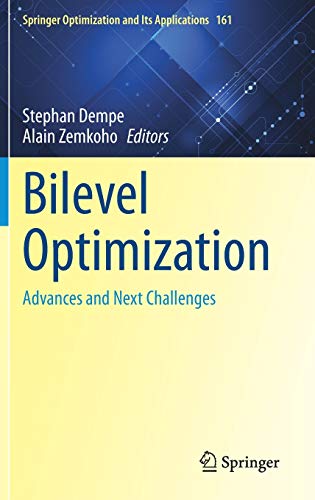 9783030521189: Bilevel Optimization: Advances and Next Challenges: 161 (Springer Optimization and Its Applications)