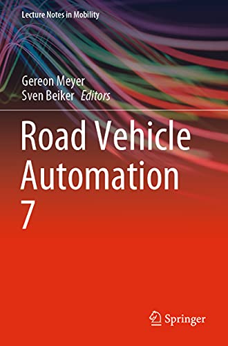 Road Vehicle Automation 7 - Sven Beiker