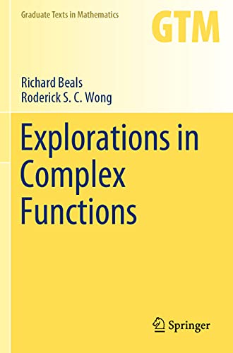 Stock image for Explorations in Complex Functions (Graduate Texts in Mathematics, 287) for sale by GF Books, Inc.