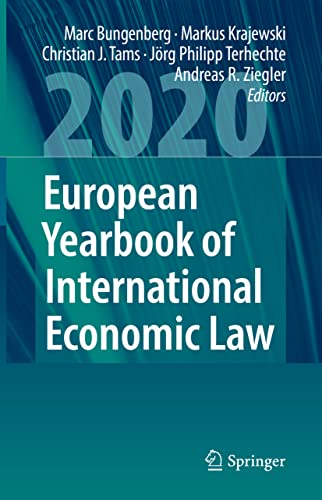 Imagen de archivo de European Yearbook of International Economic Law 2020. a la venta por Antiquariat im Hufelandhaus GmbH  vormals Lange & Springer