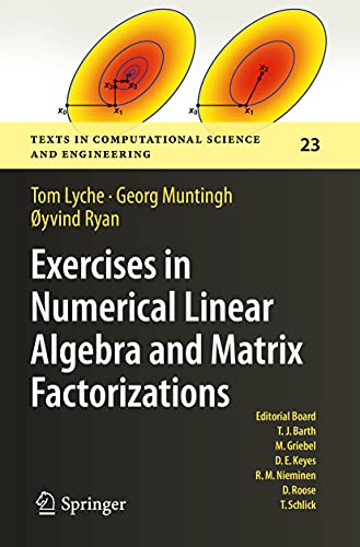 9783030597917: Exercises in Numerical Linear Algebra and Matrix Factorizations: 23 (Texts in Computational Science and Engineering)