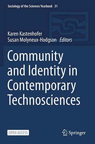 Stock image for Community and Identity in Contemporary Technosciences for sale by Blackwell's