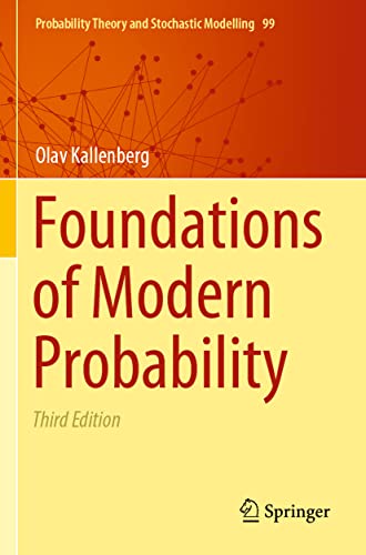 Imagen de archivo de FOUNDATIONS OF MODERN PROBABILITY 2 VOL SET 3ED (PB 2021) a la venta por Basi6 International