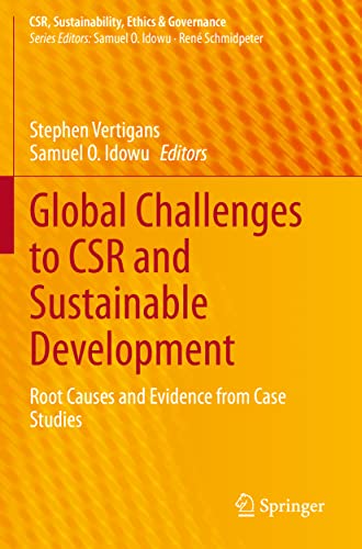 Beispielbild fr Global Challenges to CSR and Sustainable Development : Root Causes and Evidence from Case Studies zum Verkauf von Ria Christie Collections