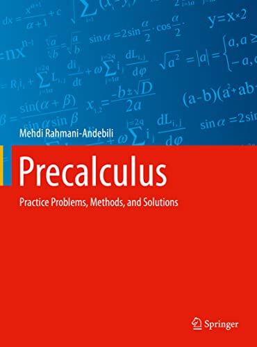 9783030650551: Precalculus: Practice Problems, Methods, and Solutions
