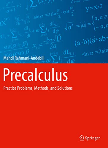Stock image for Precalculus: Practice Problems, Methods, and Solutions (eng) for sale by Brook Bookstore