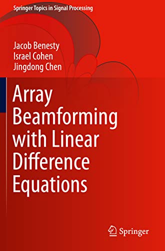 9783030682750: Array Beamforming With Linear Difference Equations