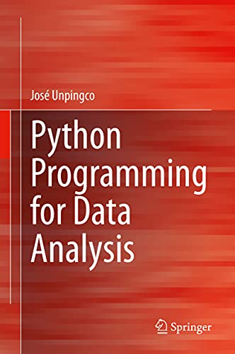 9783030689513: Python Programming for Data Analysis