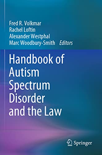9783030709150: Handbook of Autism Spectrum Disorder and the Law