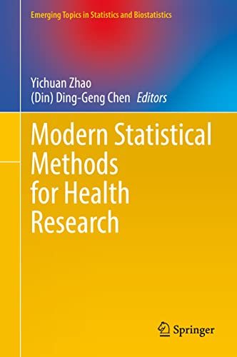 Immagine dell'editore per Modern Statistical Methods for Health Research. venduto da Universittsbuchhandlung Herta Hold GmbH