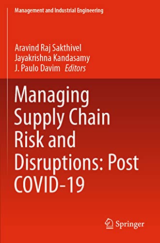 9783030725778: Managing Supply Chain Risk and Disruptions: Post COVID-19 (Management and Industrial Engineering)