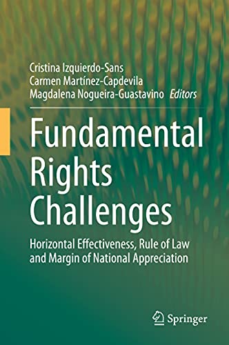 Beispielbild fr Fundamental Rights Challenges. Horizontal Effectiveness, Rule of Law and Margin of National Appreciation. zum Verkauf von Gast & Hoyer GmbH