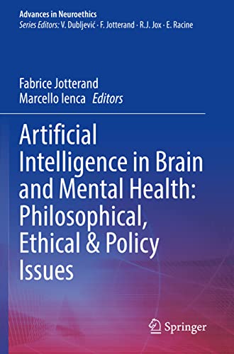 Stock image for Artificial Intelligence in Brain and Mental Health for sale by Blackwell's