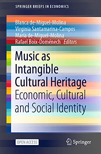 9783030768812: Music as Intangible Cultural Heritage: Economic, Cultural and Social Identity