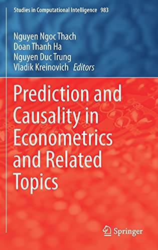 9783030770938: Prediction and Causality in Econometrics and Related Topics: 983
