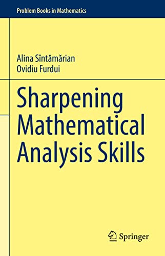 Imagen de archivo de Sharpening Mathematical Analysis Skills a la venta por Books Puddle