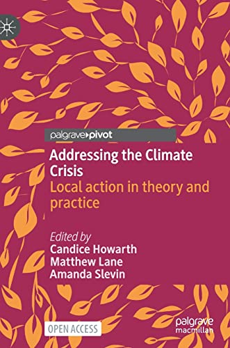 9783030797386: Addressing the Climate Crisis: Local action in theory and practice