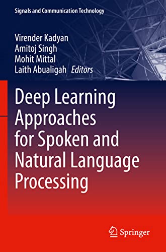 Immagine dell'editore per Deep Learning Approaches for Spoken and Natural Language Processing venduto da Buchpark
