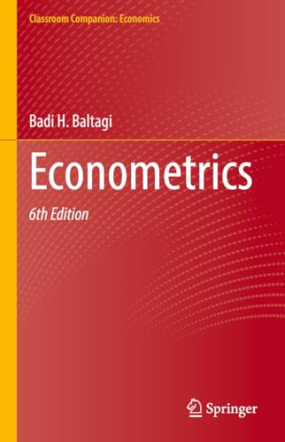 Beispielbild fr Econometrics zum Verkauf von Blackwell's