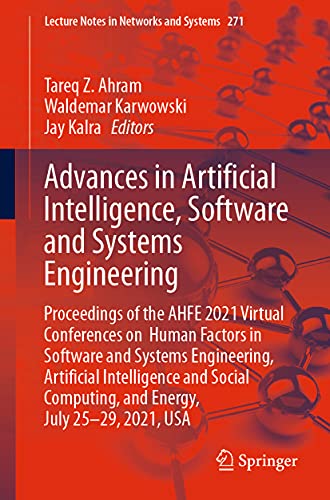Imagen de archivo de Advances in Artificial Intelligence, Software and Systems Engineering. a la venta por Gast & Hoyer GmbH