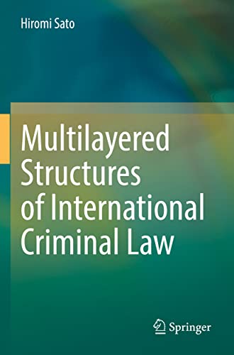 Beispielbild fr Multilayered Structures of International Criminal Law zum Verkauf von WeBuyBooks