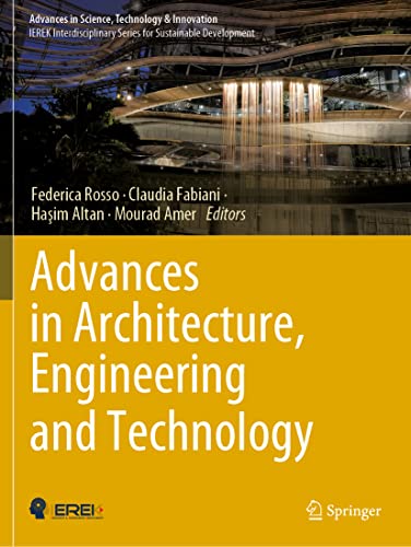 9783030869151: Advances in Architecture, Engineering and Technology