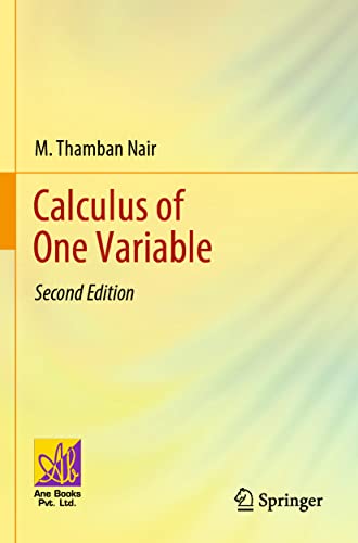 Stock image for Calculus of One Variable for sale by California Books