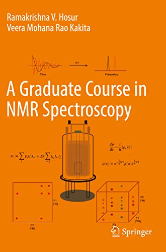 Beispielbild fr A Graduate Course in NMR Spectroscopy zum Verkauf von Monster Bookshop