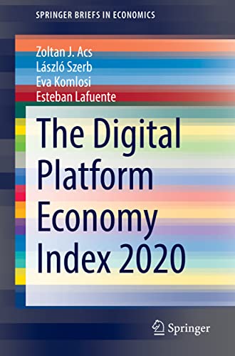 Beispielbild fr The Digital Platform Economy Index 2020 (SpringerBriefs in Economics) zum Verkauf von GF Books, Inc.