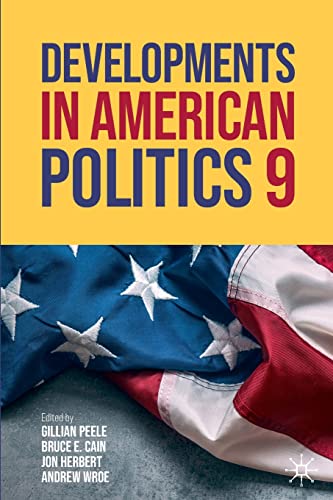 Beispielbild fr Developments in American Politics 9 zum Verkauf von Blackwell's