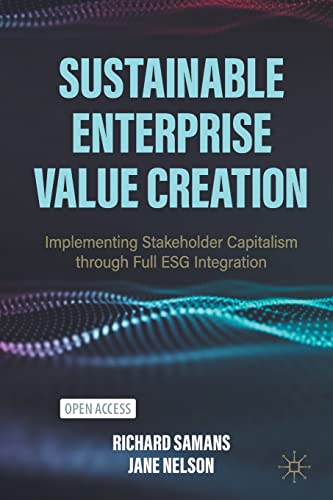 Stock image for Sustainable Enterprise Value Creation for sale by Blackwell's