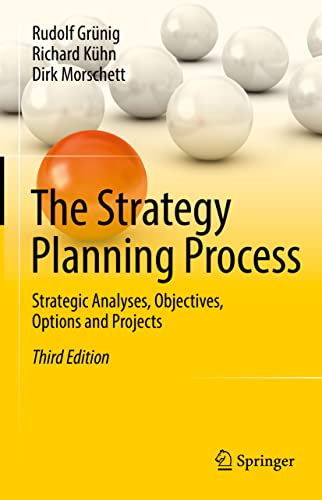 Stock image for The Strategy Planning Process: Strategic Analyses, Objectives, Options and Projects for sale by Lucky's Textbooks